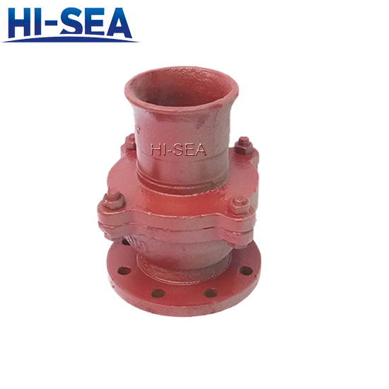 CB T347892 Flange Suction Check Valve